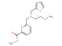 methyl 6-{[(2-methoxyethyl)(2-thienylmethyl)amino]methyl}pyridine-2-carboxylate