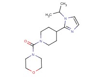 4-{[4-(1-isopropyl-1H-imidazol-2-yl)-1-piperidinyl]carbonyl}morpholine