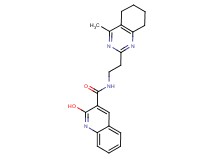 2-hydroxy-N-[2-(4-methyl-5,6,7,8-tetrahydro-2-quinazolinyl)ethyl]-3-quinolinecarboxamide