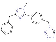 1-[4-(3-benzyl-1H-1,2,4-triazol-5-yl)benzyl]-1H-tetrazole