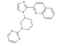 2-[1-(1-pyrimidin-2-ylpiperidin-3-yl)-1H-imidazol-2-yl]quinoline