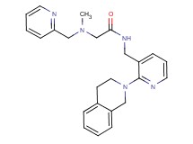 N~1~-{[2-(3,4-dihydro-2(1H)-isoquinolinyl)-3-pyridinyl]methyl}-N~2~-methyl-N~2~-(2-pyridinylmethyl)glycinamide