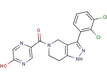 5-{[3-(2,3-dichlorophenyl)-1,4,6,7-tetrahydro-5H-pyrazolo[4,3-c]pyridin-5-yl]carbonyl}pyrazin-2-ol