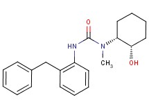 N'-(2-benzylphenyl)-N-[(1R*,2S*)-2-hydroxycyclohexyl]-N-methylurea