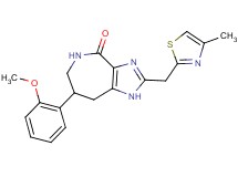 7-(2-methoxyphenyl)-2-[(4-methyl-1,3-thiazol-2-yl)methyl]-5,6,7,8-tetrahydroimidazo[4,5-c]azepin-4(1H)-one
