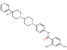 N-{4-[4-hydroxy-4-(3-pyridinyl)-1,4'-bipiperidin-1'-yl]phenyl}-2,4-dimethylbenzamide