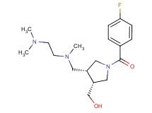 [(3R*,4R*)-4-{[[2-(dimethylamino)ethyl](methyl)amino]methyl}-1-(4-fluorobenzoyl)pyrrolidin-3-yl]methanol