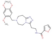 N-{2-[7-(2,4,5-trimethoxybenzyl)-6,7,8,9-tetrahydro-5H-[1,2,4]triazolo[4,3-d][1,4]diazepin-3-yl]ethyl}-2-furamide