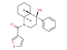 (4S*,4aS*,8aS*)-1-(3-furoyl)-4-phenyldecahydro-4-quinolinol