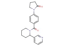 1-{4-[(2-pyridin-3-ylpiperidin-1-yl)carbonyl]phenyl}pyrrolidin-2-one