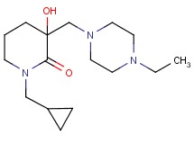 1-(cyclopropylmethyl)-3-[(4-ethyl-1-piperazinyl)methyl]-3-hydroxy-2-piperidinone