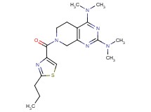 N,N,N',N'-tetramethyl-7-[(2-propyl-1,3-thiazol-4-yl)carbonyl]-5,6,7,8-tetrahydropyrido[3,4-d]pyrimidine-2,4-diamine