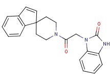 1-[2-oxo-2-(1'H-spiro[indene-1,4'-piperidin]-1'-yl)ethyl]-1,3-dihydro-2H-benzimidazol-2-one