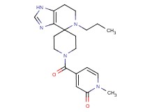 1-methyl-4-[(5-propyl-1,5,6,7-tetrahydro-1'H-spiro[imidazo[4,5-c]pyridine-4,4'-piperidin]-1'-yl)carbonyl]pyridin-2(1H)-one