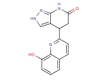4-(8-hydroxyquinolin-2-yl)-2,4,5,7-tetrahydro-6H-pyrazolo[3,4-b]pyridin-6-one