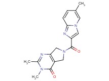 2,3-dimethyl-6-[(6-methylimidazo[1,2-a]pyridin-2-yl)carbonyl]-3,5,6,7-tetrahydro-4H-pyrrolo[3,4-d]pyrimidin-4-one