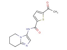 5-acetyl-N-(5,6,7,8-tetrahydroimidazo[1,2-a]pyridin-3-yl)thiophene-2-carboxamide