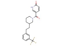 5-[(3-{2-[3-(trifluoromethyl)phenyl]ethyl}-1-piperidinyl)carbonyl]-2(1H)-pyridinone