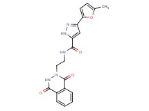 N-[2-(1,4-dioxo-3,4-dihydro-2(1H)-phthalazinyl)ethyl]-3-(5-methyl-2-furyl)-1H-pyrazole-5-carboxamide