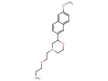 2-(6-methoxy-2-naphthyl)-4-(2-propoxyethyl)morpholine
