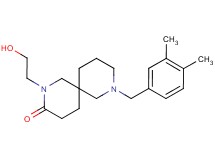 8-(3,4-dimethylbenzyl)-2-(2-hydroxyethyl)-2,8-diazaspiro[5.5]undecan-3-one