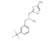 N-methyl-1-(4-methyl-1H-imidazol-2-yl)-N-[3-(trifluoromethyl)benzyl]methanamine