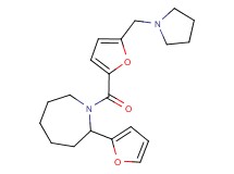 2-(2-furyl)-1-[5-(pyrrolidin-1-ylmethyl)-2-furoyl]azepane