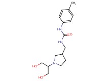 N-({1-[2-hydroxy-1-(hydroxymethyl)ethyl]pyrrolidin-3-yl}methyl)-N'-(4-methylphenyl)urea