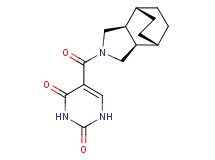 5-[(1R*,2R*,6S*,7S*)-4-azatricyclo[5.2.2.0~2,6~]undec-4-ylcarbonyl]-2,4(1H,3H)-pyrimidinedione