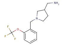 ({1-[2-(trifluoromethoxy)benzyl]-3-pyrrolidinyl}methyl)amine dihydrochloride