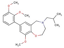 7-(2,3-dimethoxyphenyl)-4-isobutyl-9-methoxy-2,3,4,5-tetrahydro-1,4-benzoxazepine