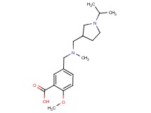 5-{[[(1-isopropylpyrrolidin-3-yl)methyl](methyl)amino]methyl}-2-methoxybenzoic acid