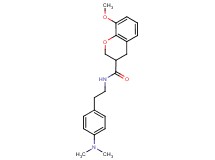 N-{2-[4-(dimethylamino)phenyl]ethyl}-8-methoxy-3-chromanecarboxamide