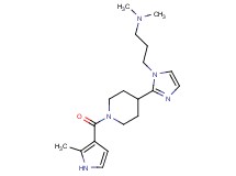 N,N-dimethyl-3-(2-{1-[(2-methyl-1H-pyrrol-3-yl)carbonyl]piperidin-4-yl}-1H-imidazol-1-yl)propan-1-amine