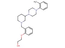 2-[2-({3-[4-(2-methylphenyl)-1-piperazinyl]-1-piperidinyl}methyl)phenoxy]ethanol