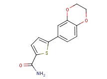 5-(2,3-dihydro-1,4-benzodioxin-6-yl)thiophene-2-carboxamide
