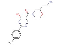 5-{[2-(2-aminoethyl)-4-morpholinyl]carbonyl}-2-(4-methylphenyl)-4-pyrimidinol dihydrochloride
