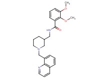2,3-dimethoxy-N-{[1-(8-quinolinylmethyl)-3-piperidinyl]methyl}benzamide