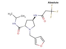 (4R)-1-(3-furylmethyl)-N-isopropyl-4-[(3,3,3-trifluoropropanoyl)amino]-L-prolinamide