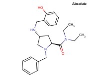 (4R)-1-benzyl-N,N-diethyl-4-[(2-hydroxybenzyl)amino]-L-prolinamide