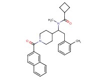 N-methyl-N-{2-(2-methylphenyl)-1-[1-(2-naphthoyl)-4-piperidinyl]ethyl}cyclobutanecarboxamide