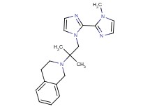2-[1,1-dimethyl-2-(1'-methyl-1H,1'H-2,2'-biimidazol-1-yl)ethyl]-1,2,3,4-tetrahydroisoquinoline