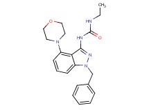 N-(1-benzyl-4-morpholin-4-yl-1H-indazol-3-yl)-N'-ethylurea