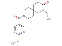 2-ethyl-9-[(2-ethylpyrimidin-5-yl)carbonyl]-2,9-diazaspiro[5.5]undecan-3-one