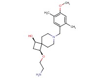 rel-(1R,3S)-3-(2-aminoethoxy)-7-(4-methoxy-2,5-dimethylbenzyl)-7-azaspiro[3.5]nonan-1-ol dihydrochloride