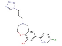 7-(5-chloropyridin-2-yl)-4-[3-(1H-tetrazol-1-yl)propyl]-2,3,4,5-tetrahydro-1,4-benzoxazepin-9-ol