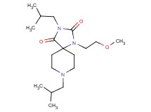 3,8-diisobutyl-1-(2-methoxyethyl)-1,3,8-triazaspiro[4.5]decane-2,4-dione
