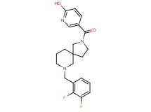 5-{[7-(2,3-difluorobenzyl)-2,7-diazaspiro[4.5]dec-2-yl]carbonyl}-2-pyridinol