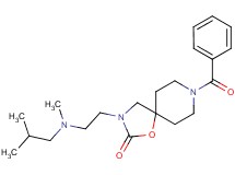 8-benzoyl-3-{2-[isobutyl(methyl)amino]ethyl}-1-oxa-3,8-diazaspiro[4.5]decan-2-one