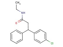 3-(4-chlorophenyl)-N-ethyl-3-phenylpropanamide